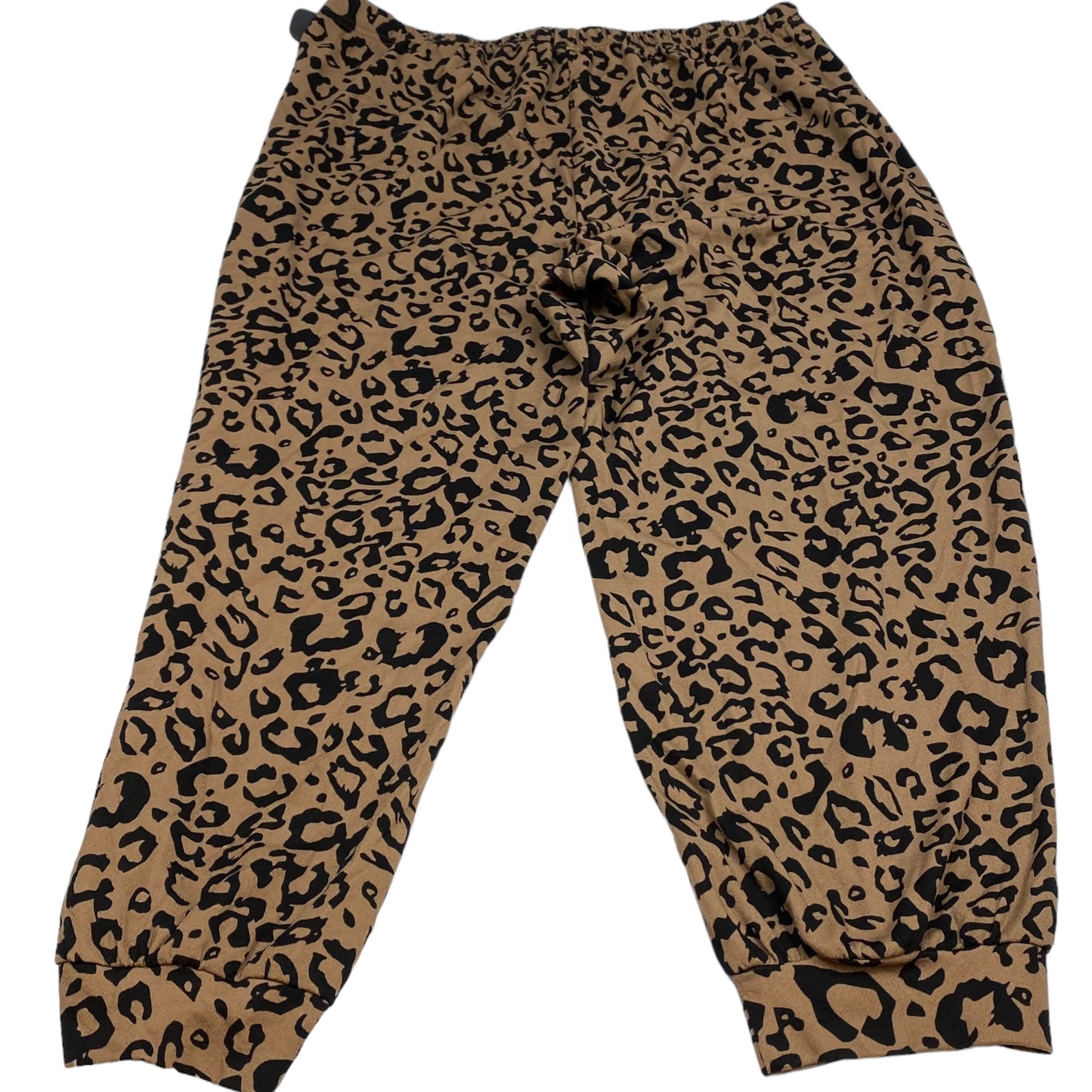 Pants Joggers By Emery Rose In Animal Print, Size: 5x