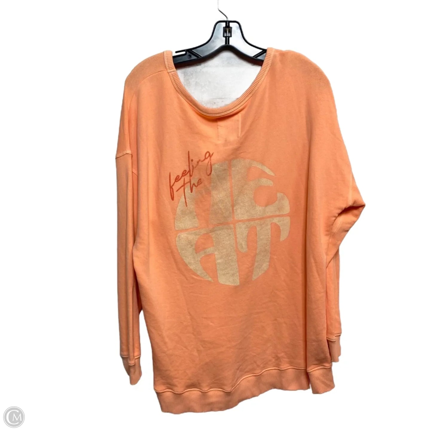 Sweatshirt Crewneck By Aerie In Orange, Size: S