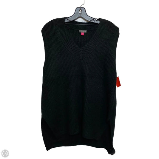Vest Sweater By Vince Camuto In Black, Size: Xs