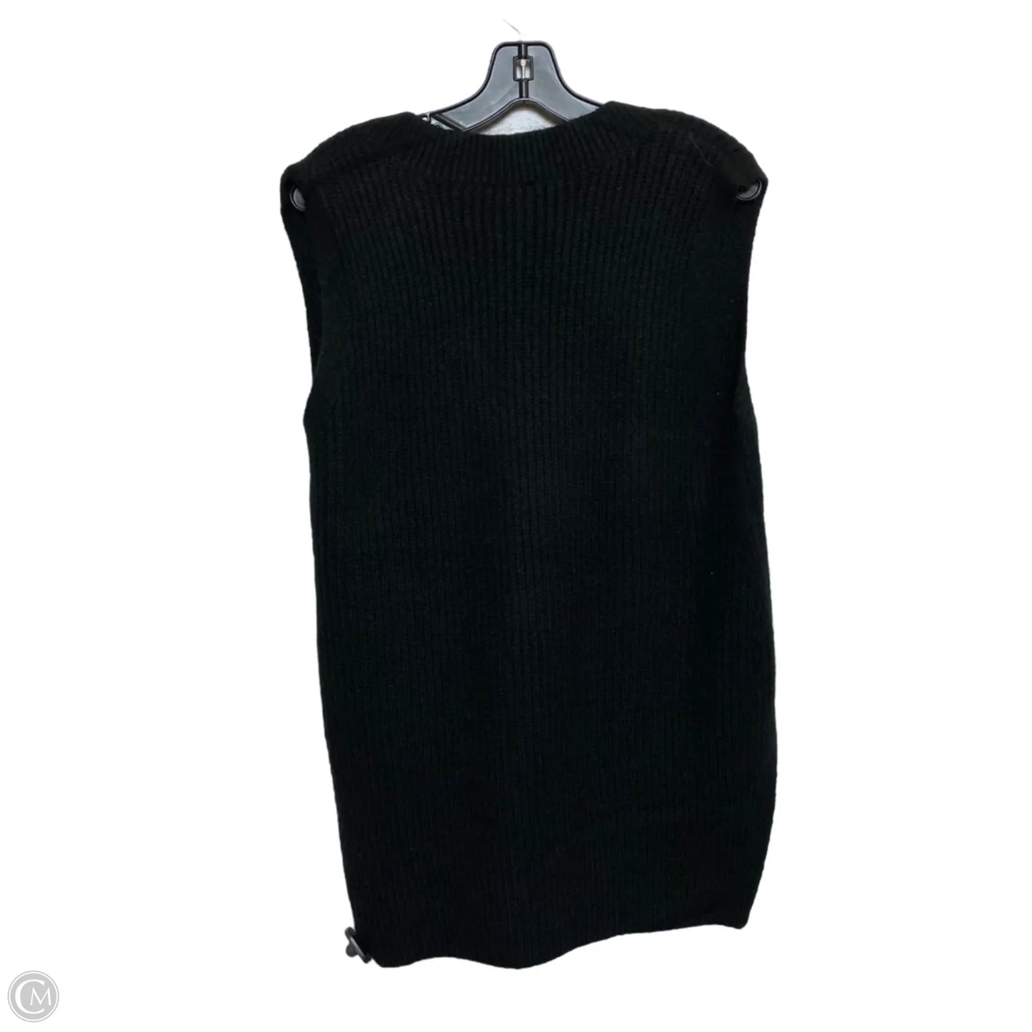 Vest Sweater By Vince Camuto In Black, Size: Xs