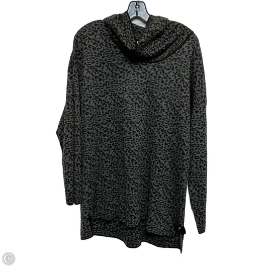 Sweater By Calvin Klein In Black & Grey, Size: Xl