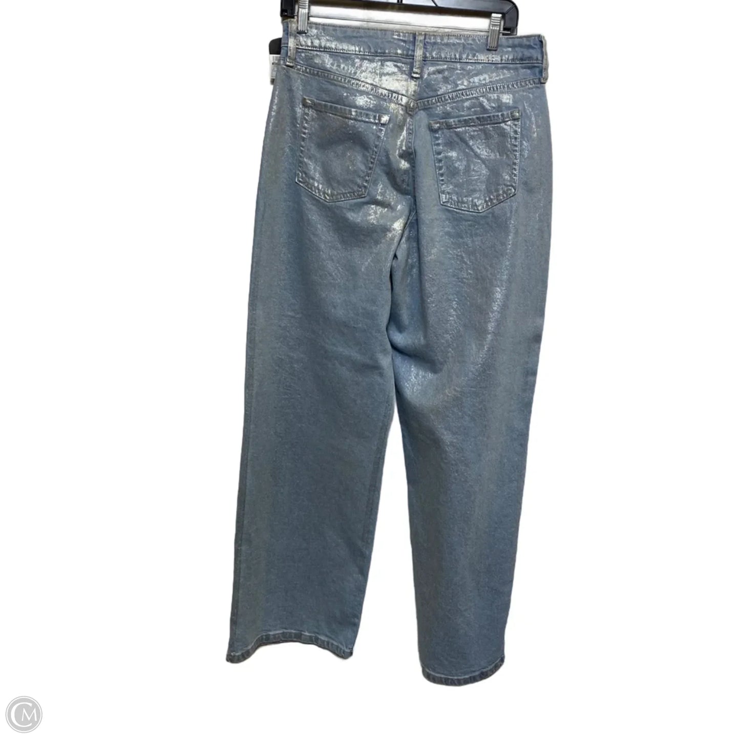 Jeans Wide Leg By Wild Fable In Blue Denim, Size: 8