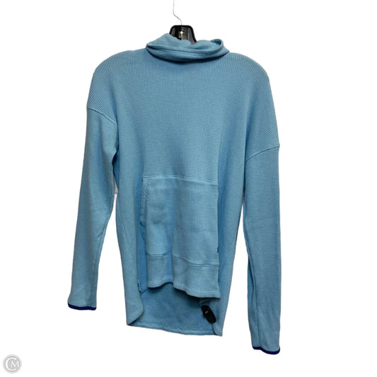 Athletic Sweatshirt Hoodie By Under Armour In Blue, Size: S