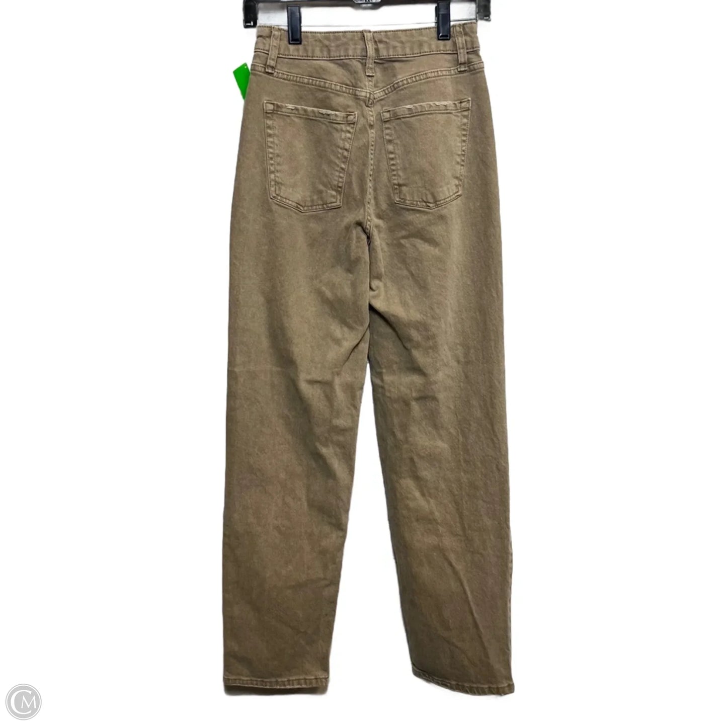 Jeans Straight By Wild Fable In Brown Denim, Size: 2