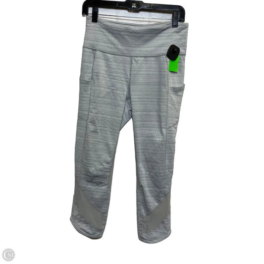Athletic Leggings By Athleta In Grey, Size: M