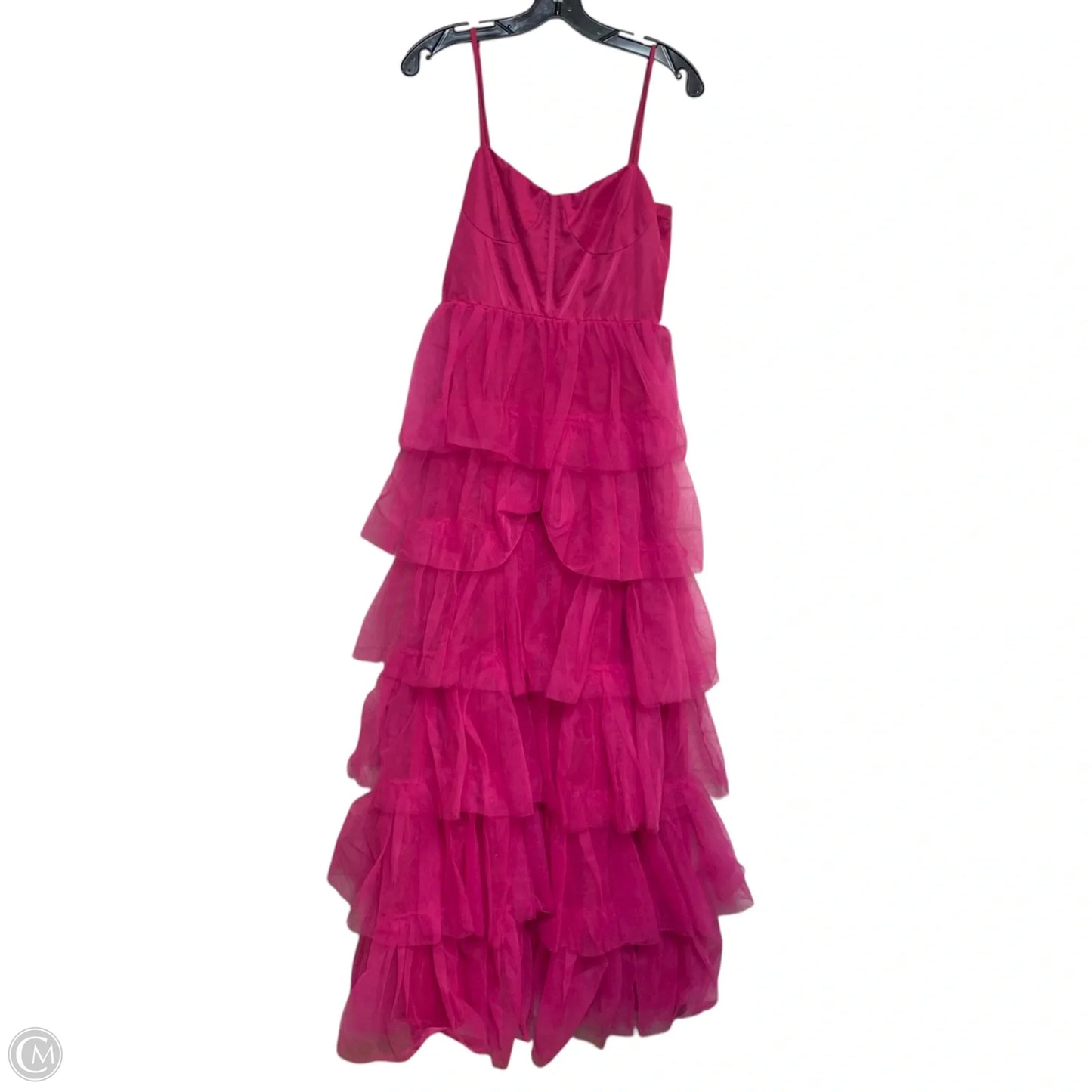 Dress Party Long By Lulus In Pink, Size: M