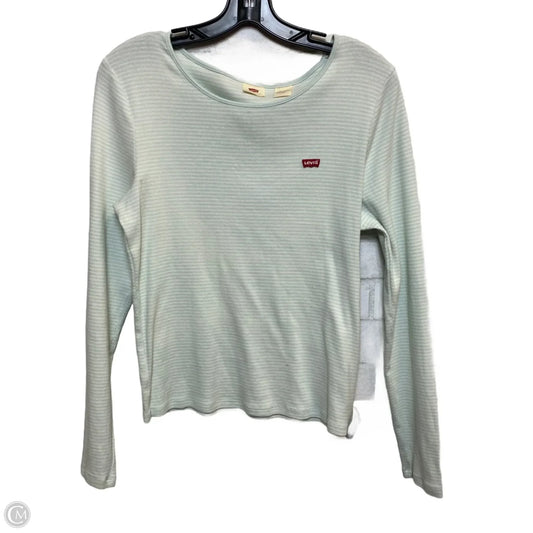 Top Long Sleeve By Levis In Blue, Size: Xl