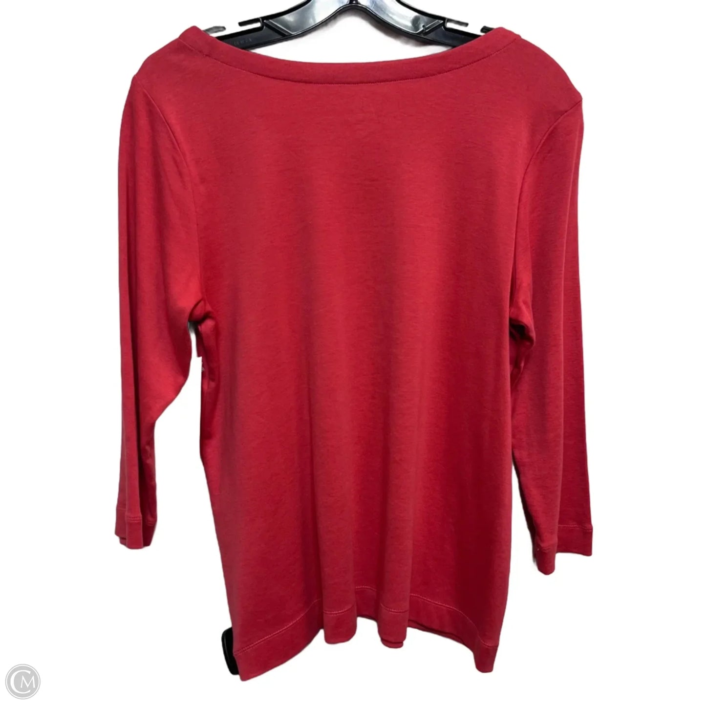 Top 3/4 Sleeve By J. Jill In Pink, Size: Mp