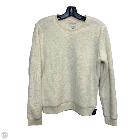 Sweatshirt Crewneck By Lucky Brand In Cream, Size: S