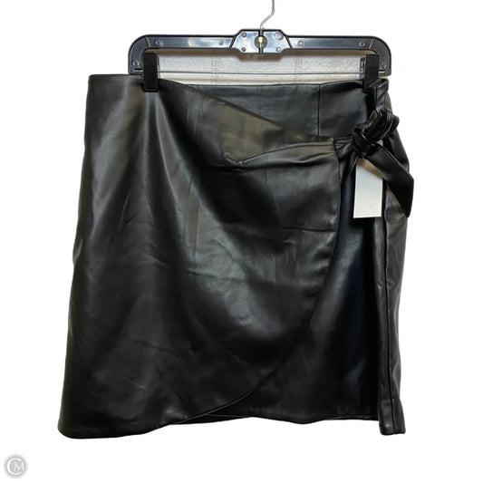 Skirt Mini & Short By Loft In Black, Size: 12p