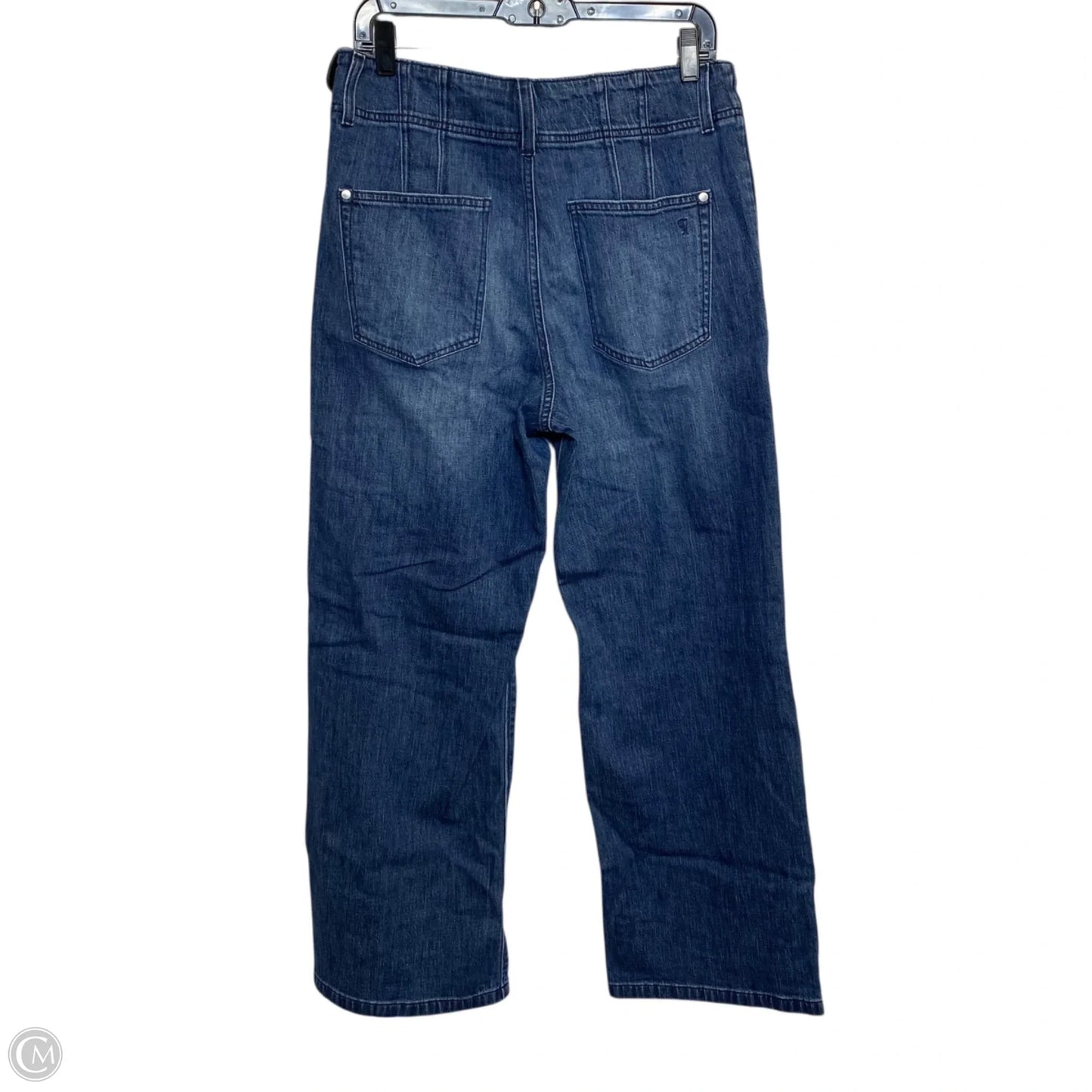 Jeans Wide Leg By Pilcro In Blue Denim, Size: 10