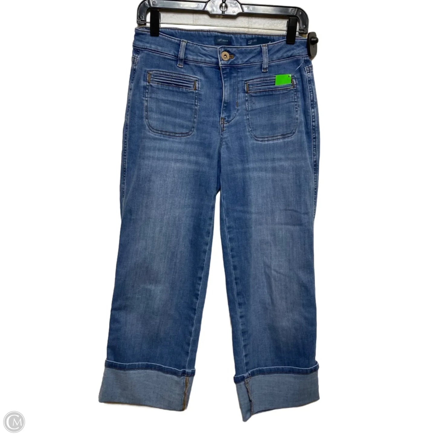 Jeans Cropped By J. Jill In Blue Denim, Size: 4p
