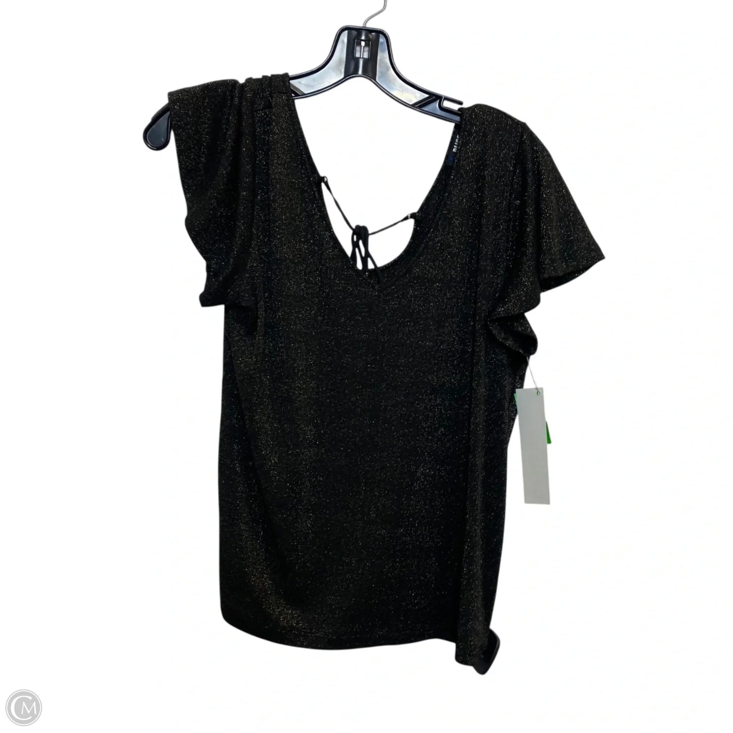 Top Short Sleeve Designer By Paige In Black, Size: Xs