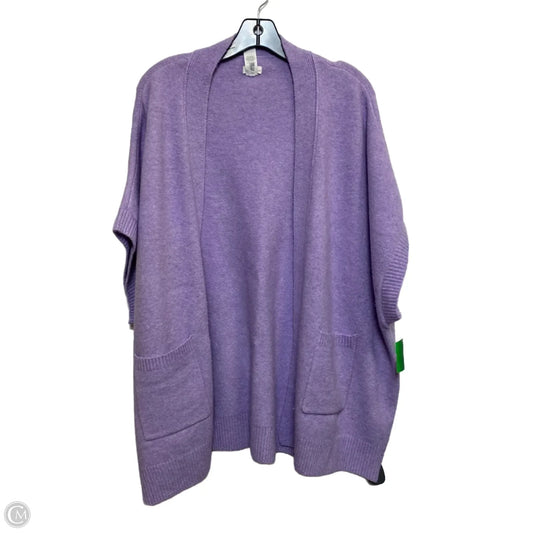 Sweater Cardigan By Aerie In Purple, Size: Xs
