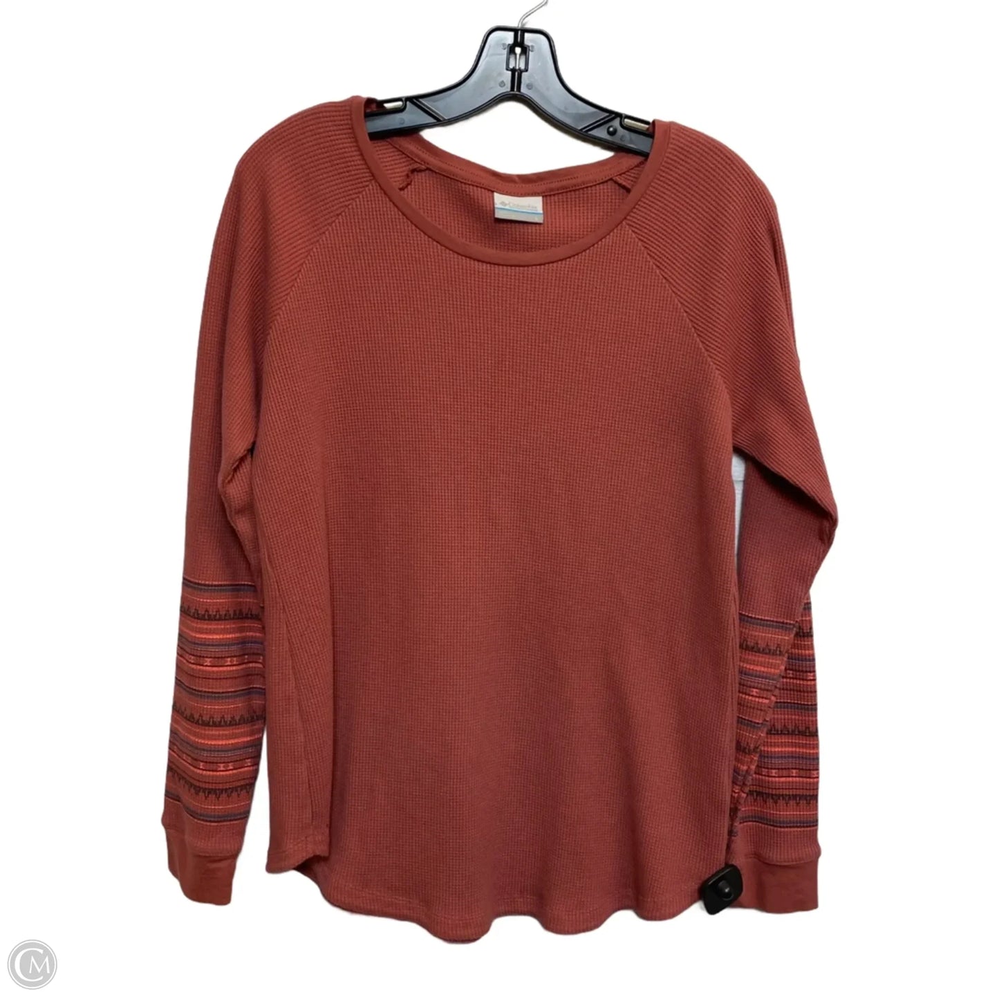 Athletic Top Long Sleeve Crewneck By Columbia In Pink, Size: L