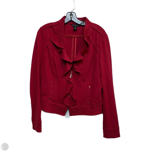 Jacket Shirt By White House Black Market In Red, Size: L
