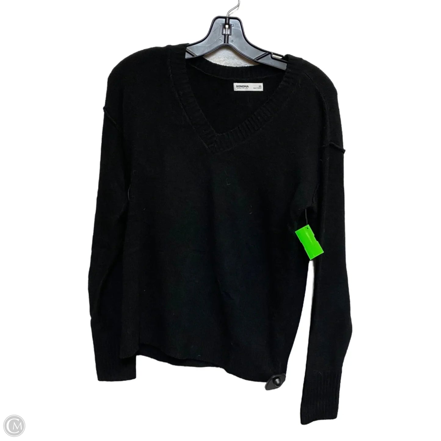 Sweater By Sonoma In Black, Size: Xs