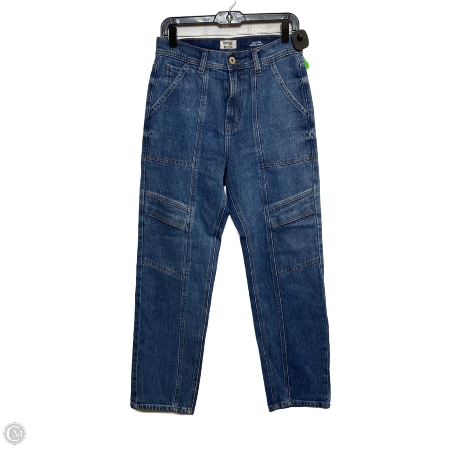 Jeans Straight By Kensie In Blue Denim, Size: 6