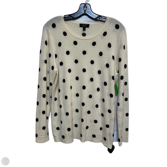 Sweater Cashmere By Charter Club In Cream, Size: L