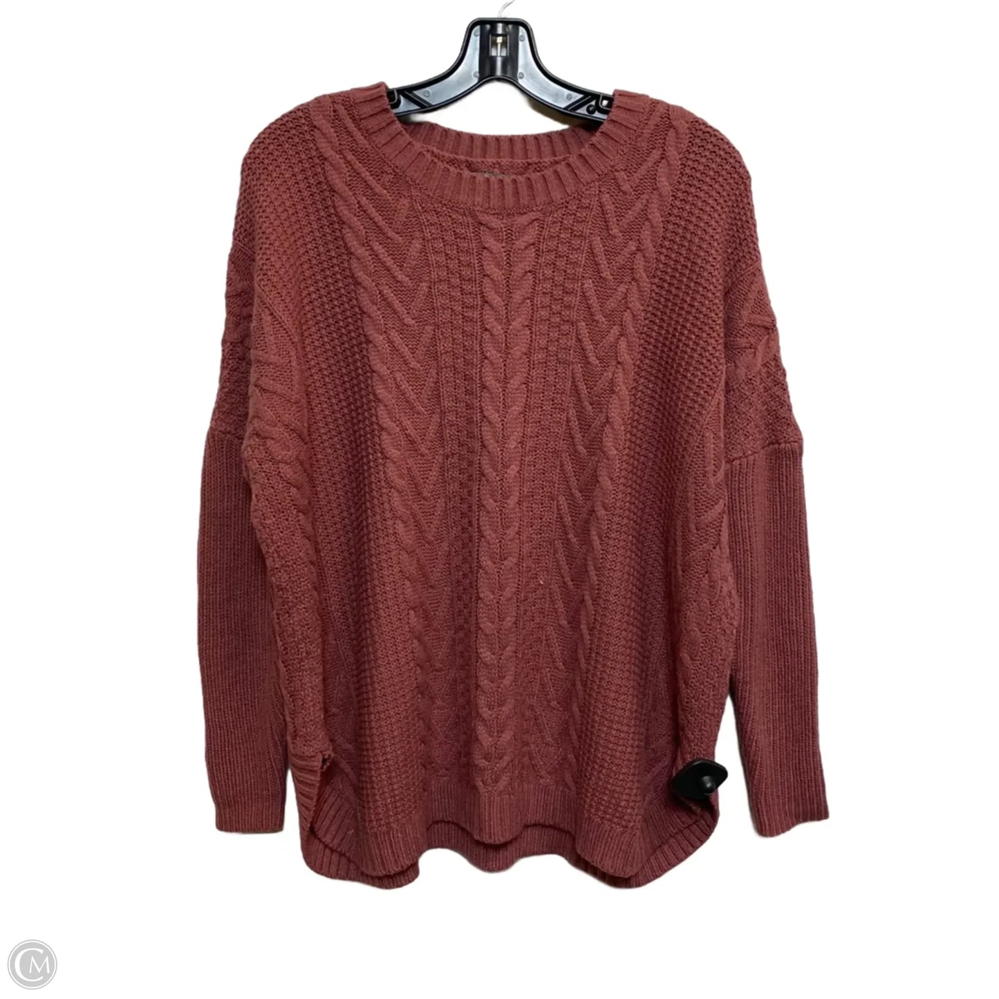 Sweater By Natural Reflections In Pink, Size: L