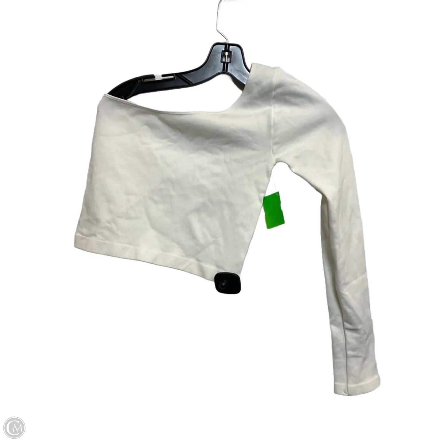 Top Long Sleeve By Anwnd In White, Size: M