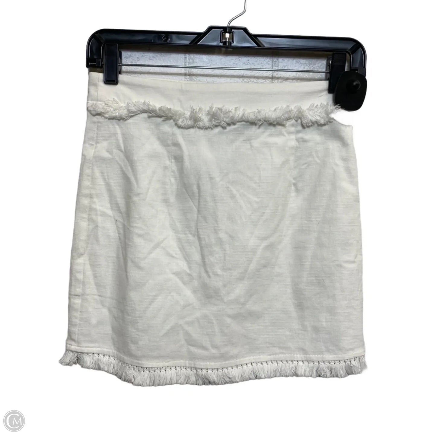 Skirt Mini & Short By Needii In White, Size: S