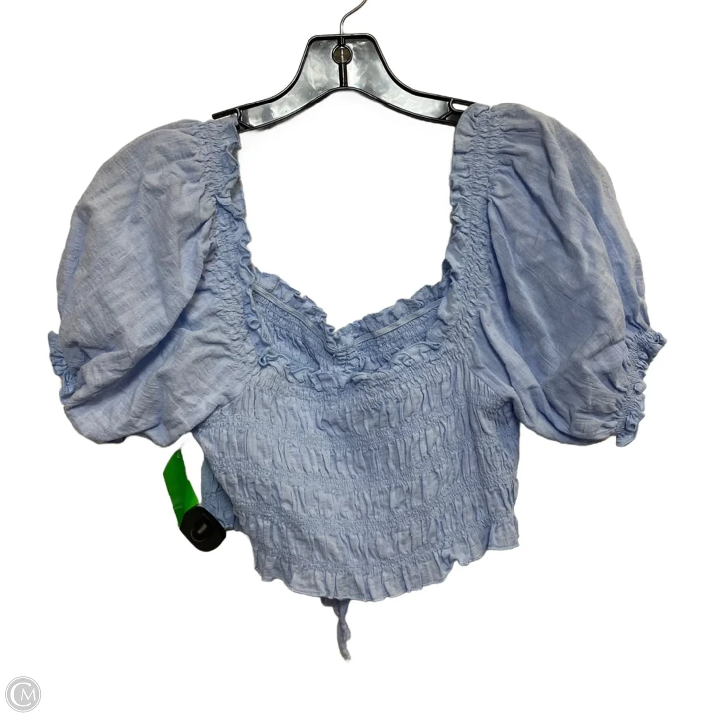 Top Short Sleeve By The Impeccable Pig In Blue, Size: M