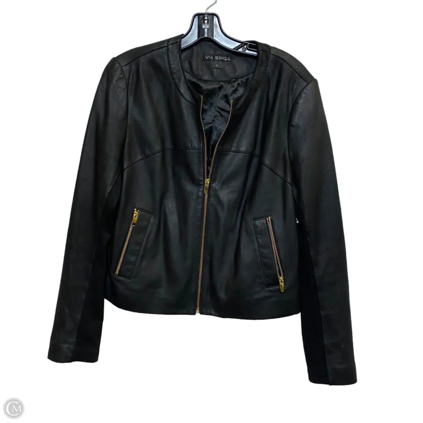 Jacket Other By Via Spiga In Black, Size: L