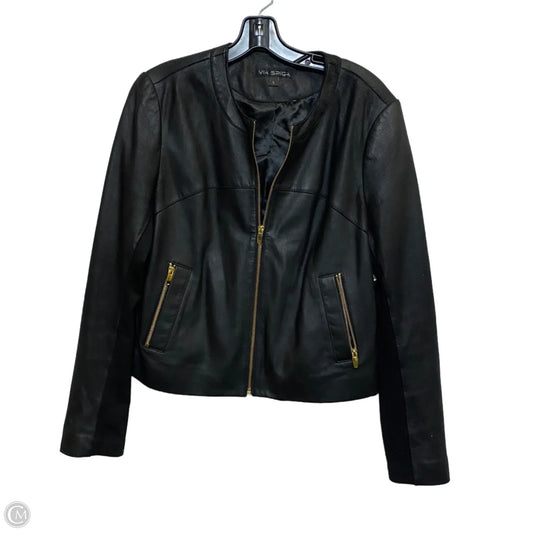 Jacket Other By Via Spiga In Black, Size: L