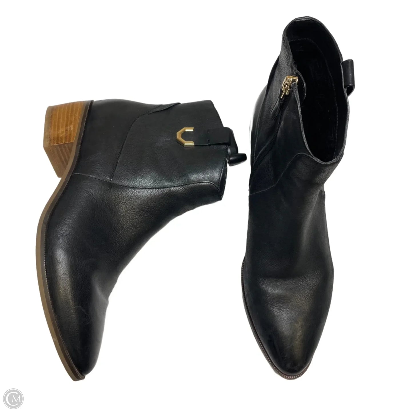 Boots Designer By Cole-haan In Black, Size: 9.5