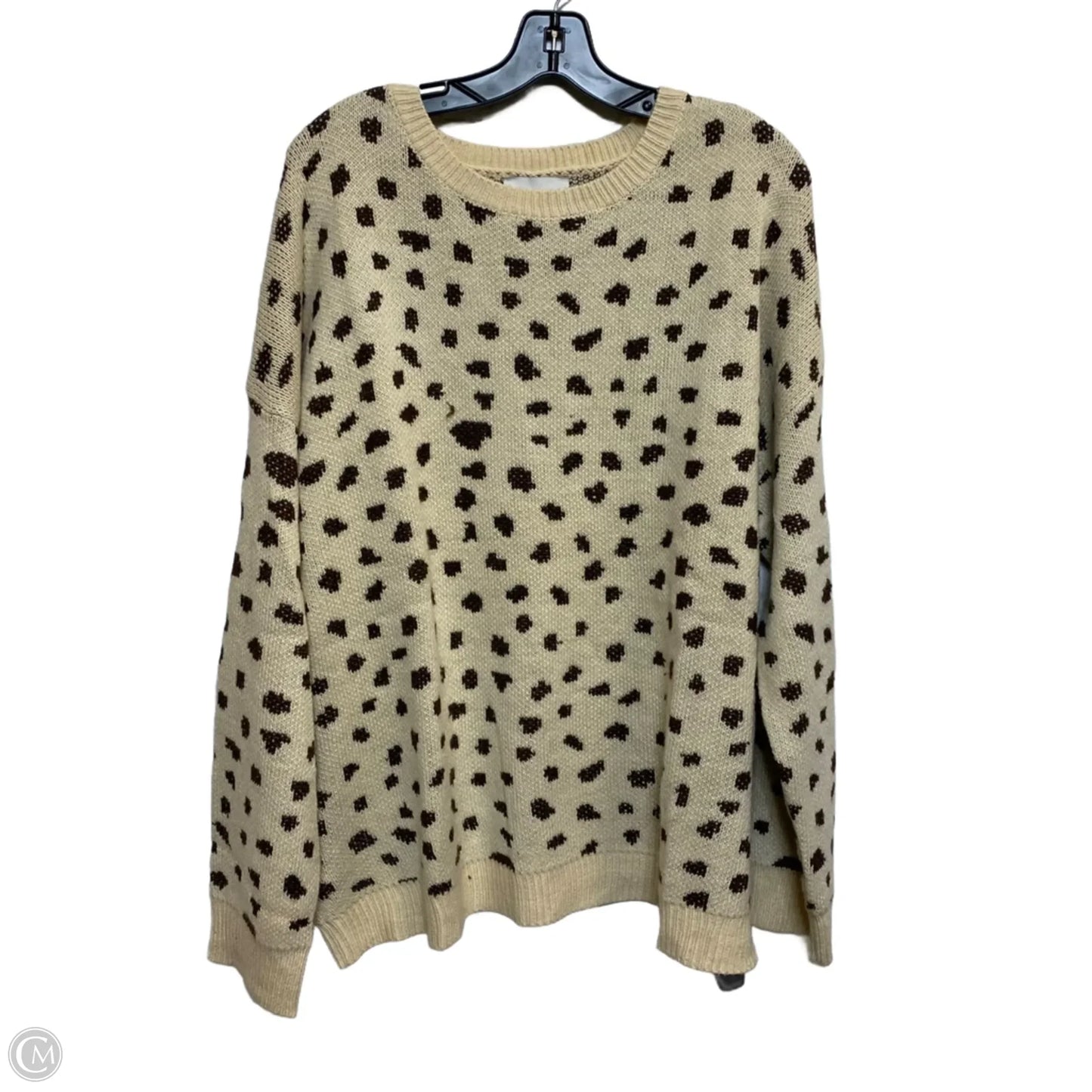 Sweater By Hayden In Cream, Size: L