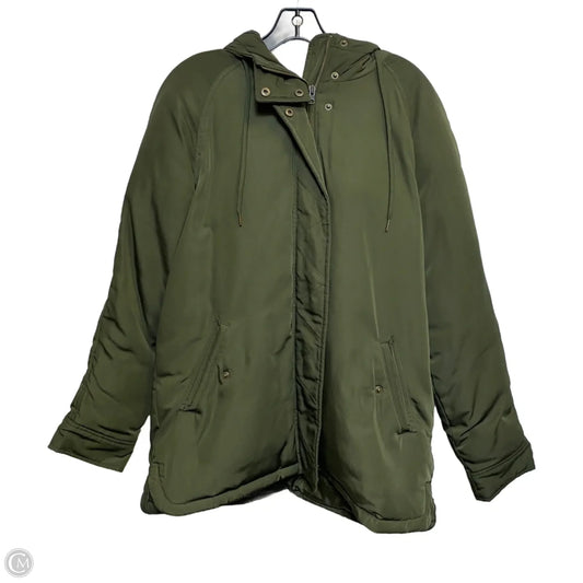 Jacket Puffer & Quilted By Old Navy In Green, Size: M