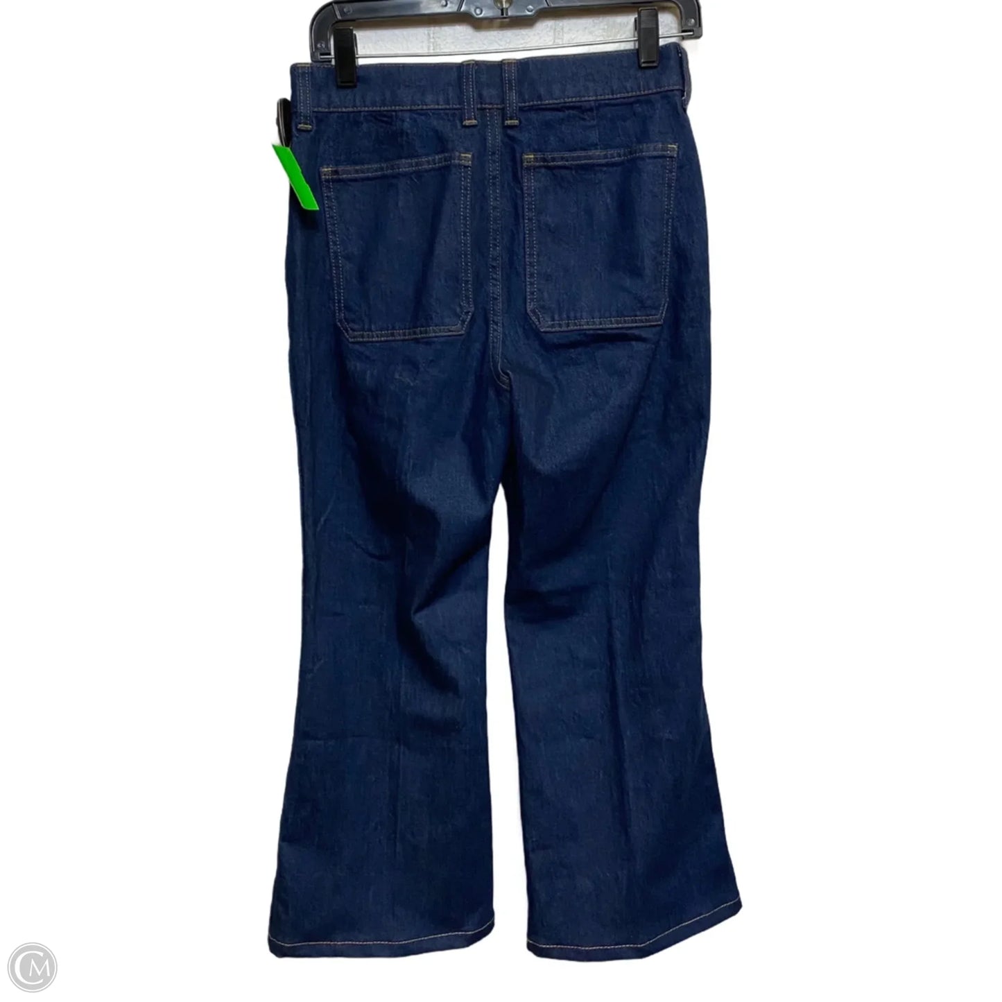 Jeans Flared By J. Crew In Blue Denim, Size: 2p