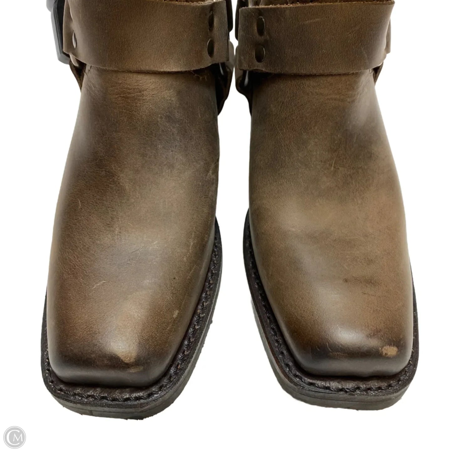 Boots Designer By Frye In Brown, Size: 6.5