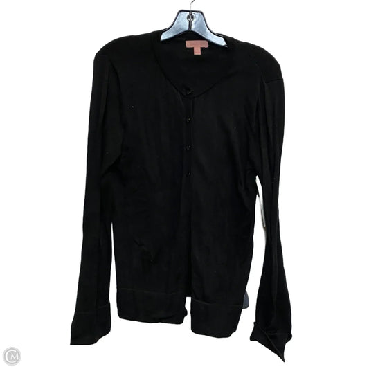 Top Long Sleeve Designer By Lilly Pulitzer In Black, Size: L