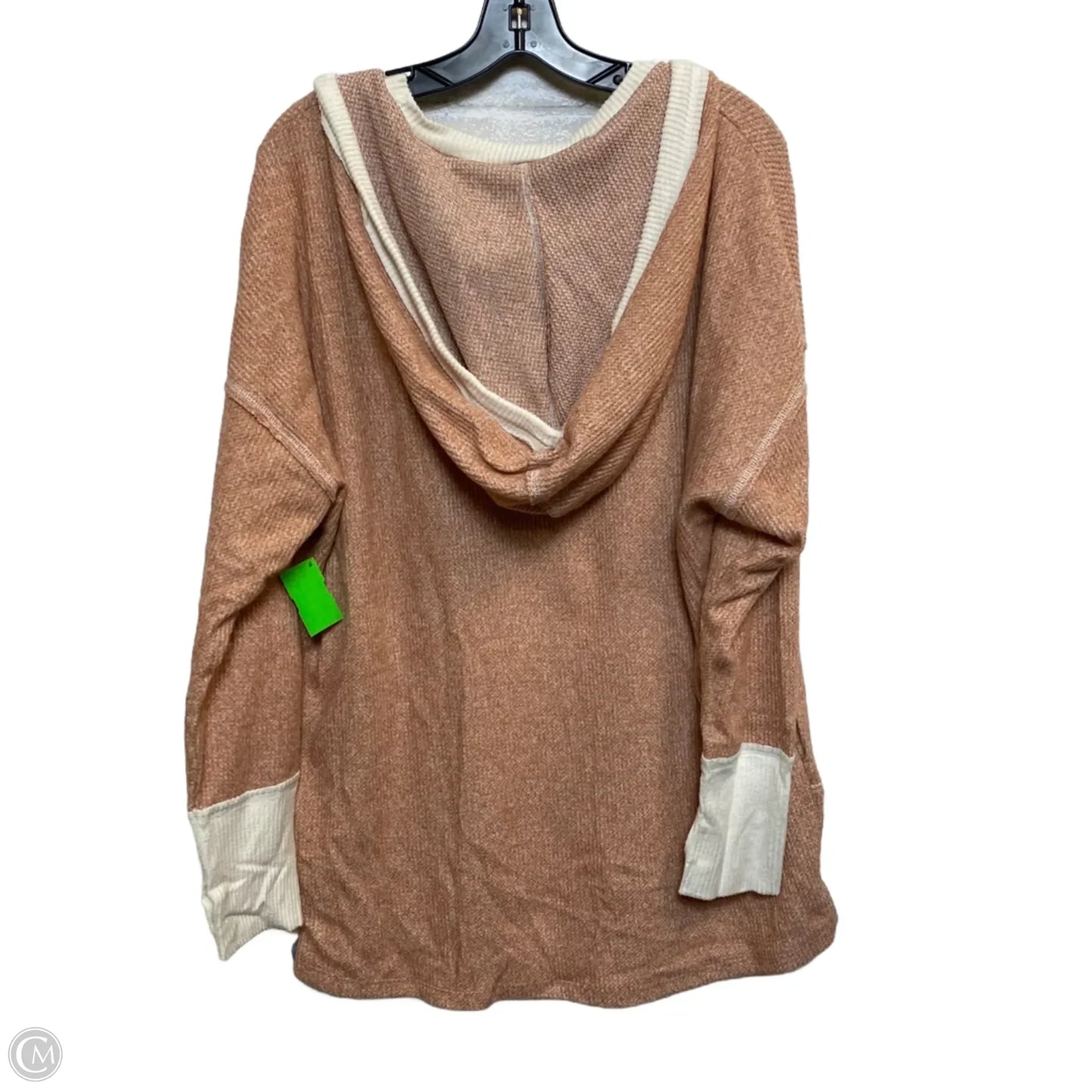 Top Long Sleeve By White Birch In Orange, Size: Xl