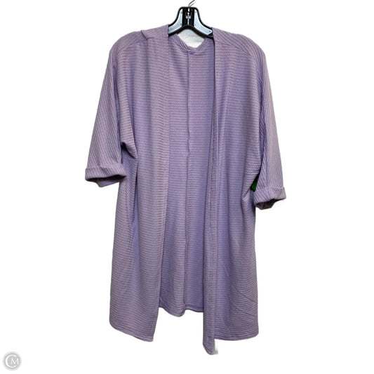 Cardigan By Cmf In Purple, Size: Xl