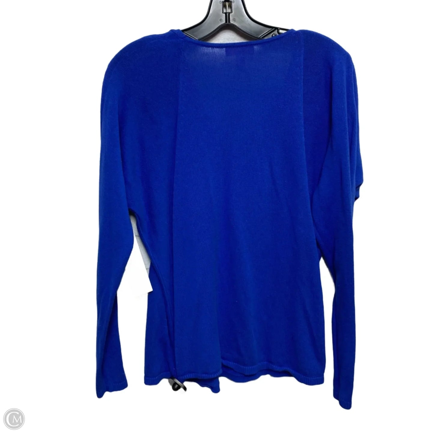 Top Long Sleeve Designer By Lilly Pulitzer In Blue, Size: M