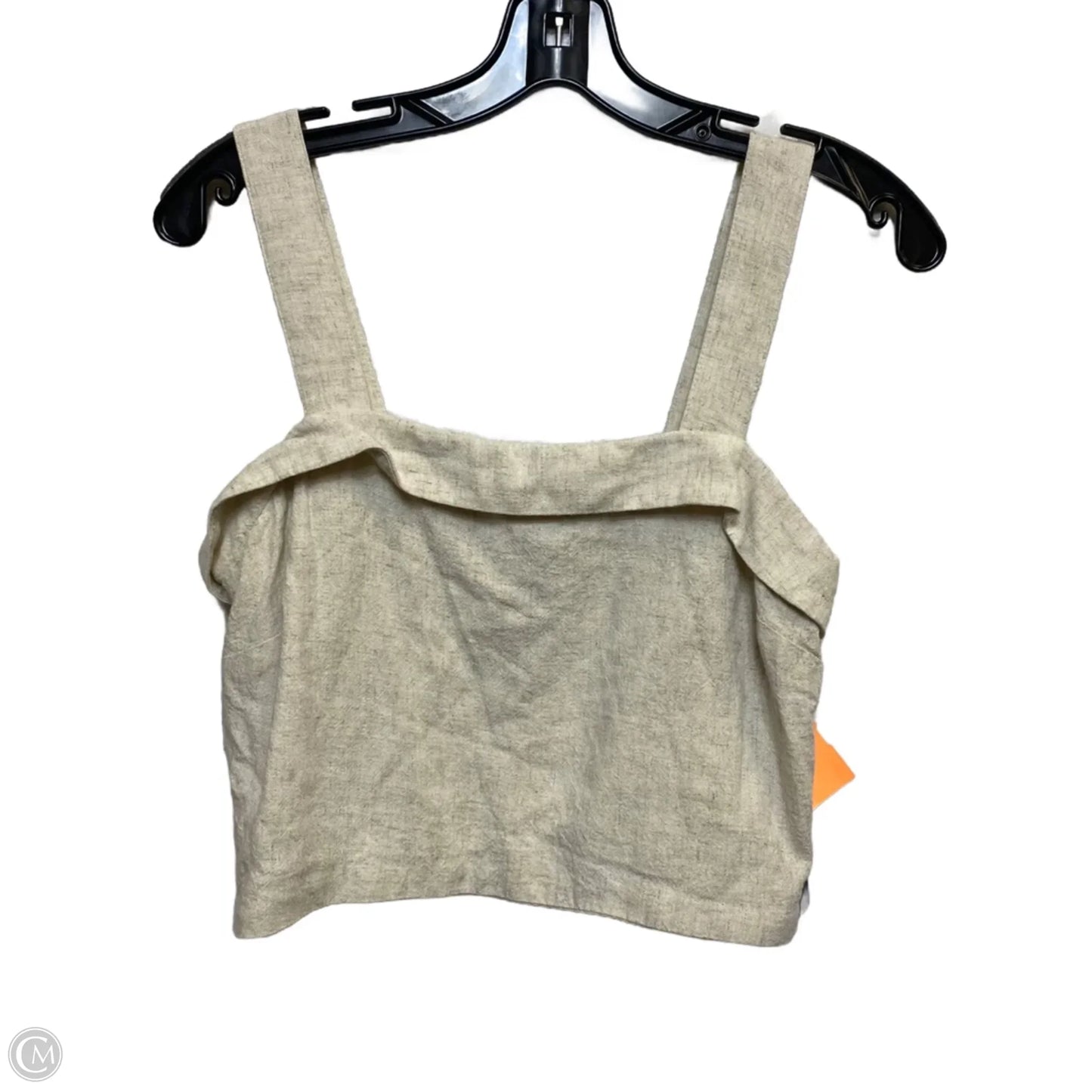 Top Sleeveless By American Eagle In Cream, Size: S