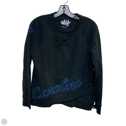 Sweatshirt Crewneck By Alyssa Milano In Black, Size: L