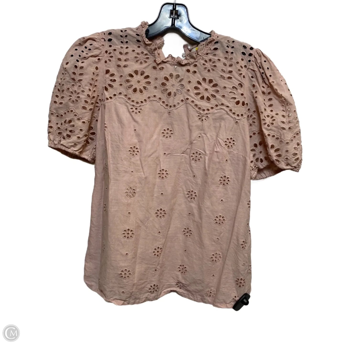 Top Short Sleeve By Boden In Pink, Size: S