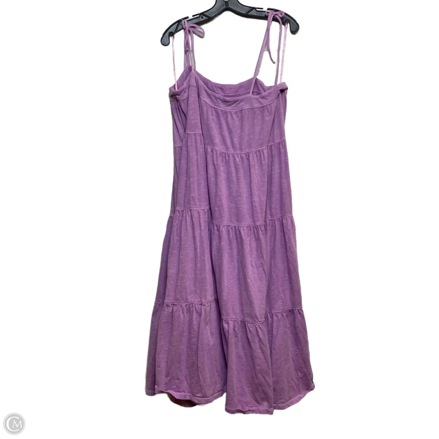 Dress Casual Midi By American Eagle In Purple, Size: Xl