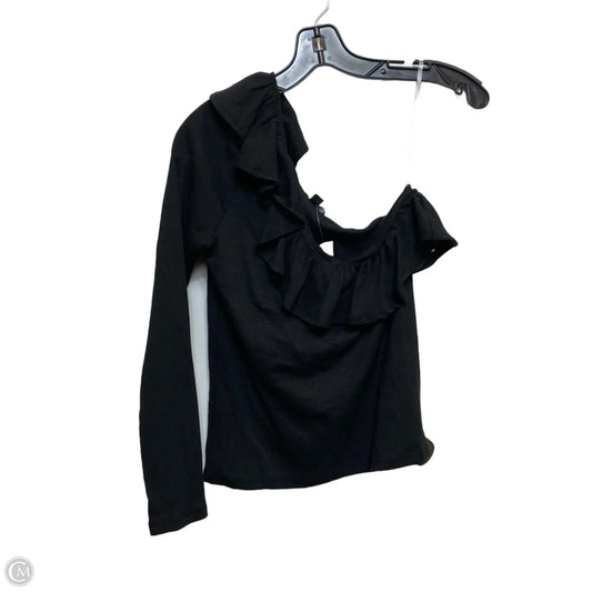 Top Long Sleeve By J. Crew In Black, Size: M