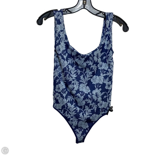 Bodysuit By Free People In Blue, Size: M