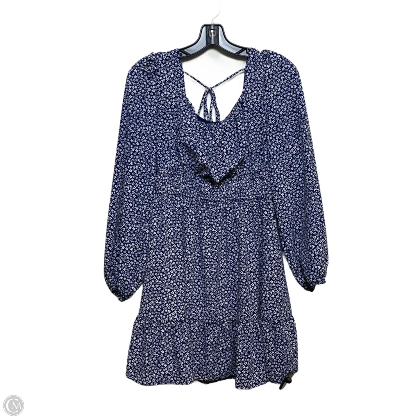 Dress Casual Short By Altard State In Blue & White, Size: M