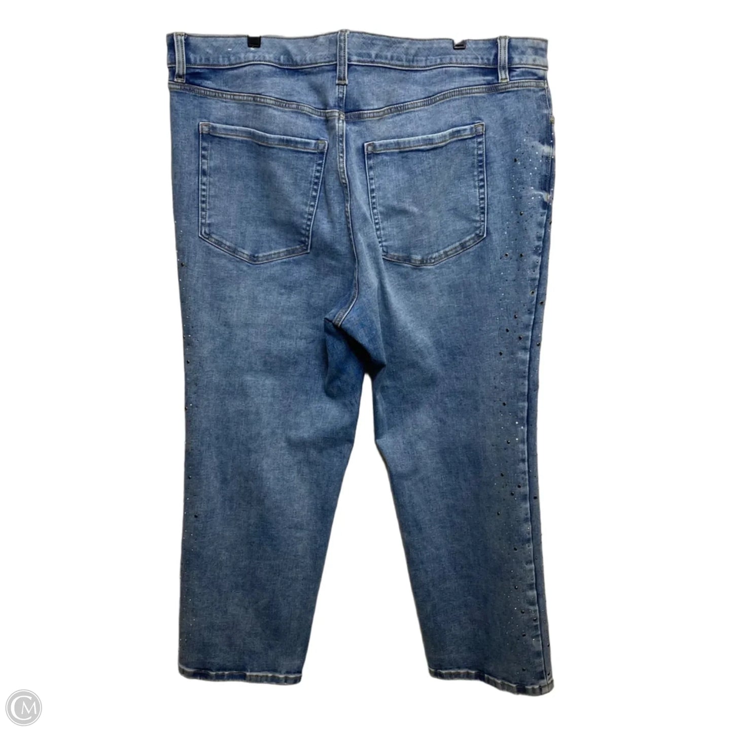 Jeans Skinny By Lane Bryant In Blue Denim, Size: 22