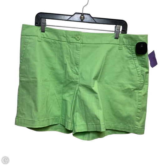 Shorts By Crown And Ivy In Green, Size: 16
