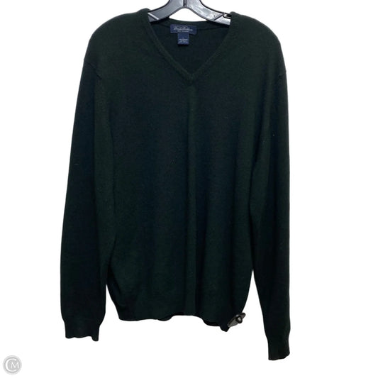 Sweater Cashmere By Brooks Brothers In Green, Size: L