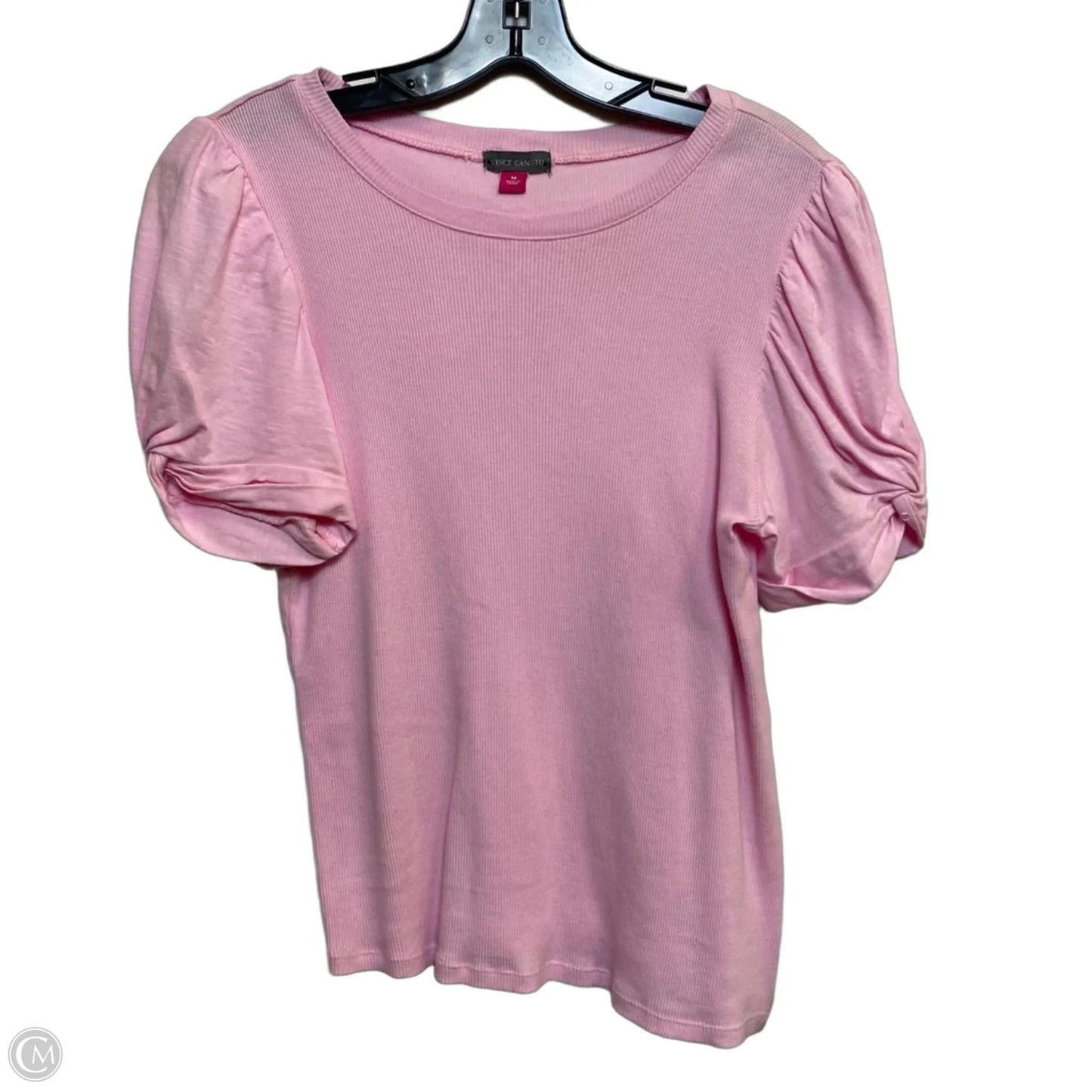 Top Short Sleeve By Vince Camuto In Pink, Size: M