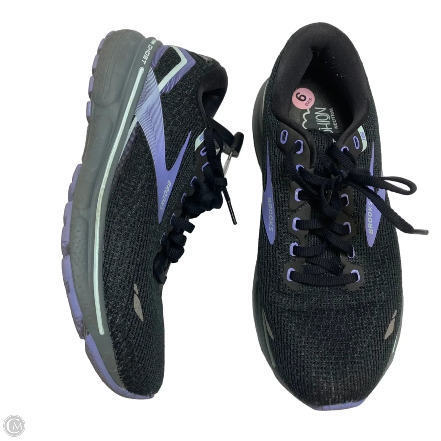 Shoes Athletic By Brooks In Black, Size: 9